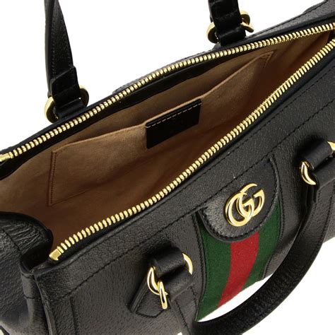 borsa gucci nera semitonda con la tracolla|Gucci Borsa a Tracolla Con Logo .